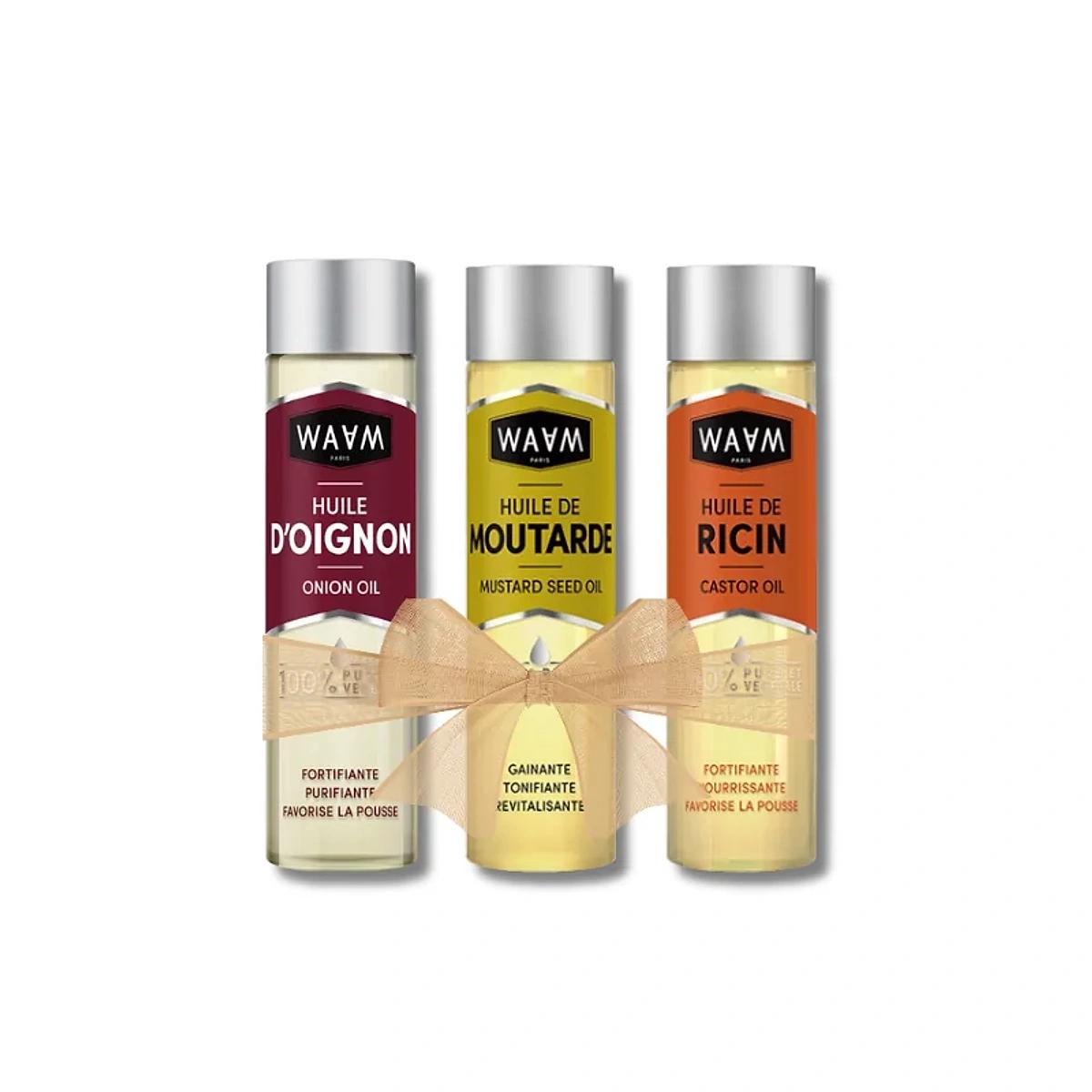 WAAM PACK d'huiles Spéciales Pousse Cheveux