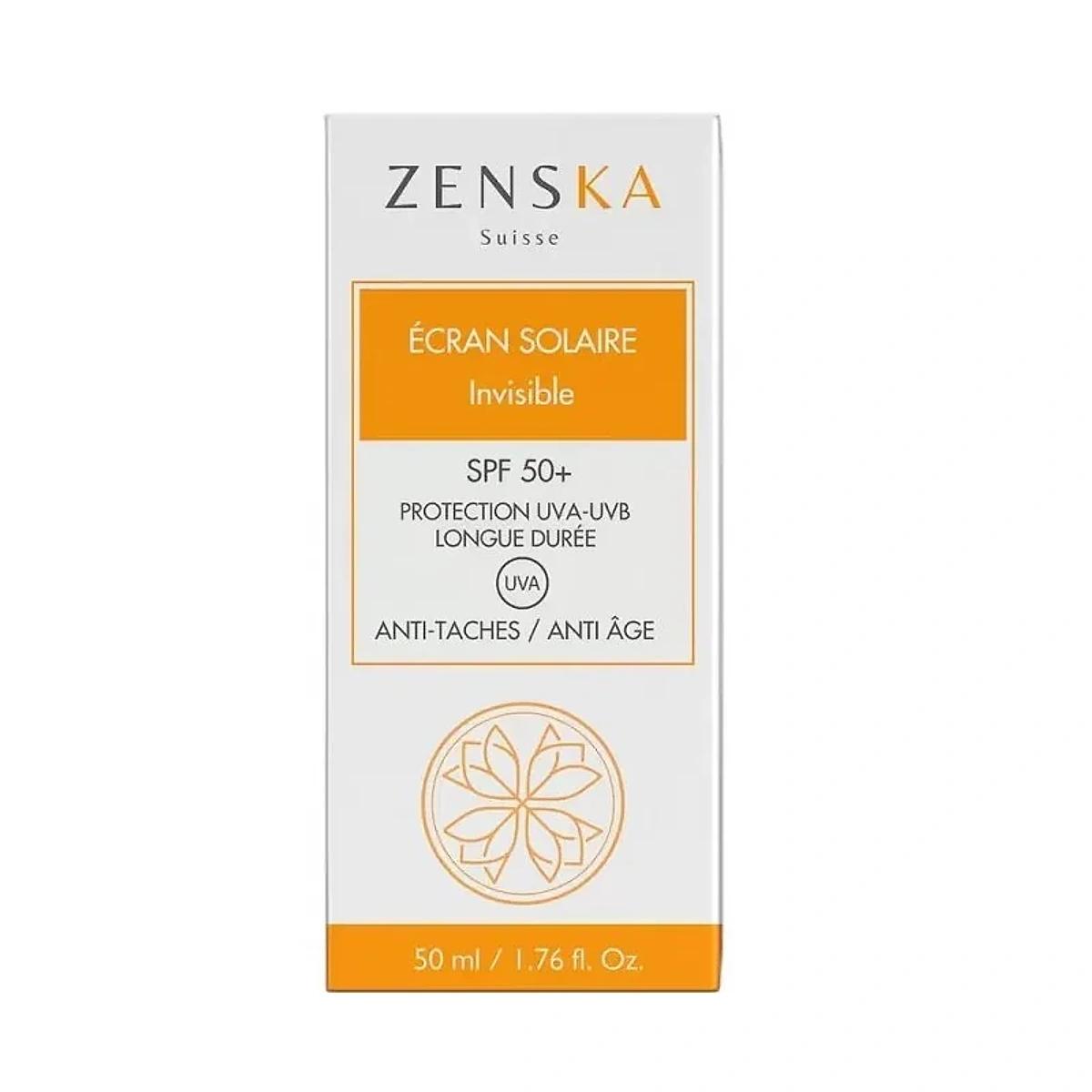 ZENSKA ÉCRAN SOLAIRE INVISIBLE 50ml