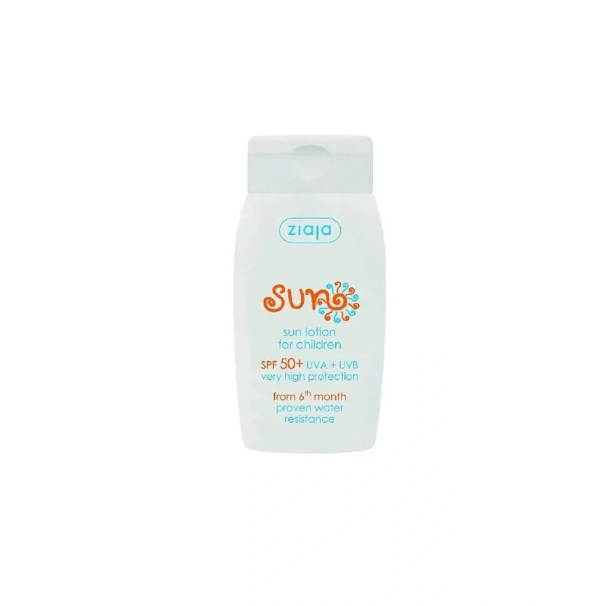 ZIAJA Sun Lotion Pour Enfant Spf50+ 125ml