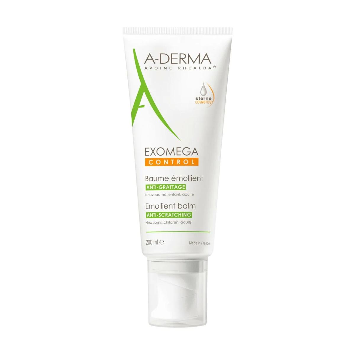 A-Derma EXOMEGA CONTROL BAUME ÉMOLLIENT ANTI-GRATTAGE COSMÉTIQUE STÉRILE 200 ml