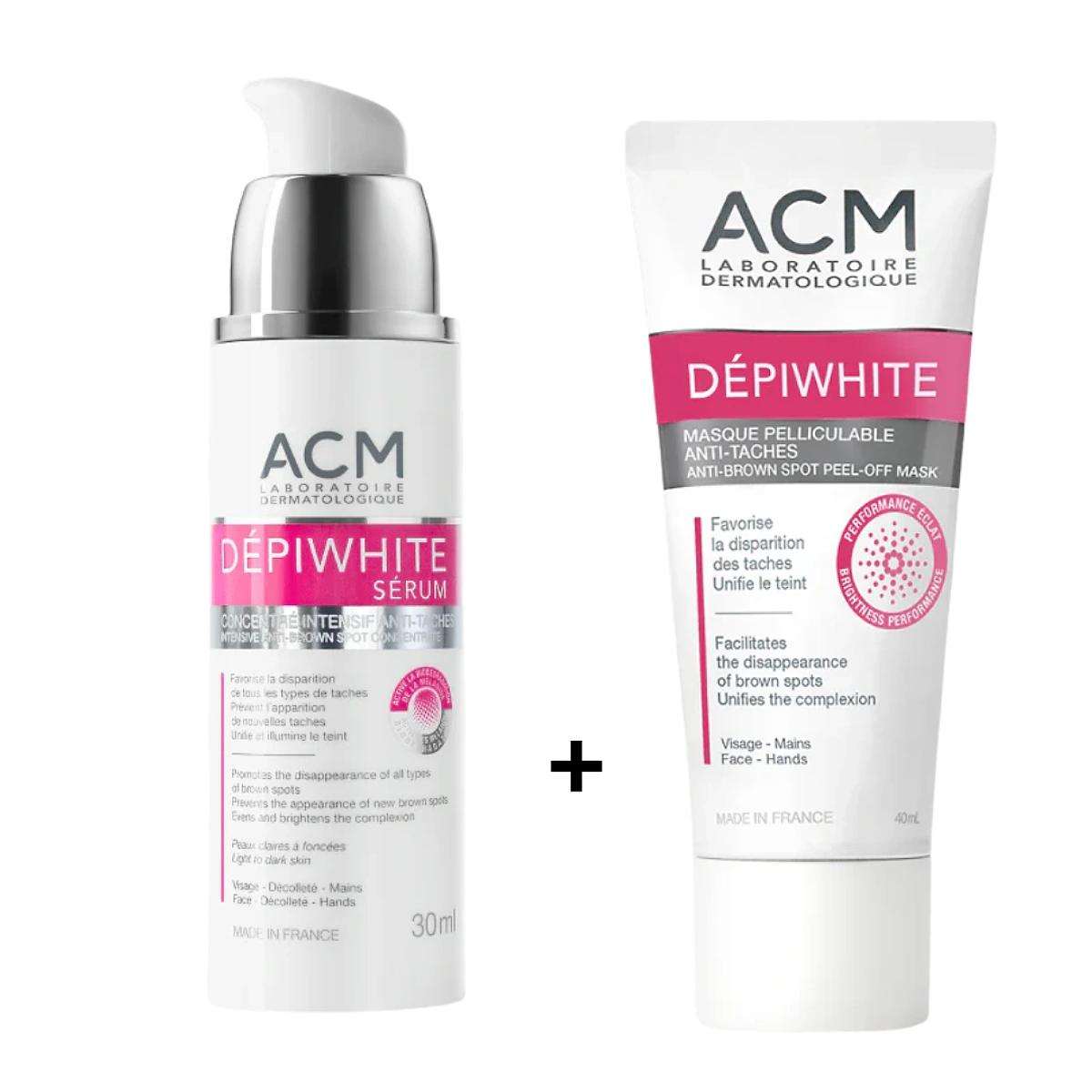 Acm Depiwhite Serum Concentre 30ml+Masque Pelliculable Duo Pack