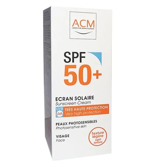 Acm écran solaire Spf 50+ 50 ml