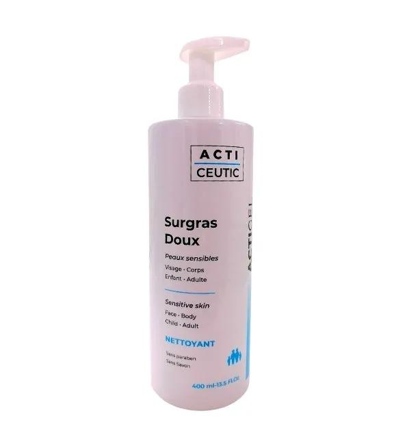 ACTI CEUTIC Gel Surgras Doux Peaux Sensibles 400ml