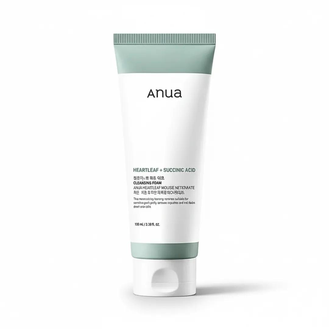 Anua HeartleaF Succinic Moisture Cleansing Foam 150ml