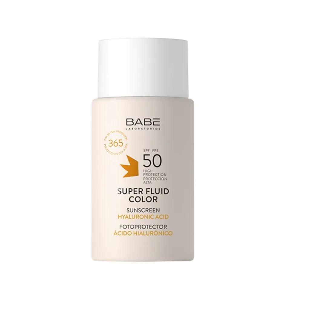BABE Facial Sunscreen Super Fluid Color Spf50 50ml