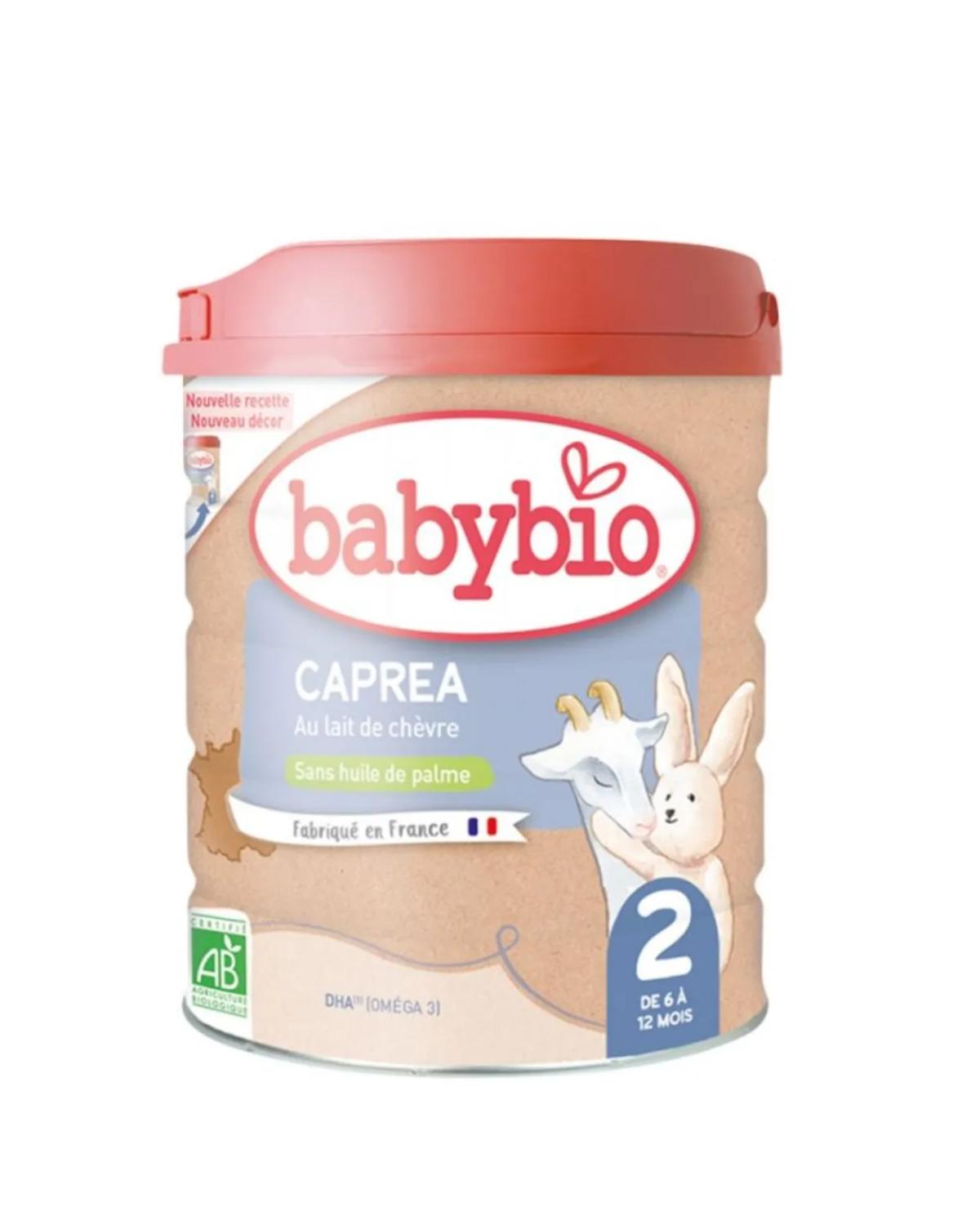 BABYBIO CAPREA 2 au Lait de Chèvre 800G
