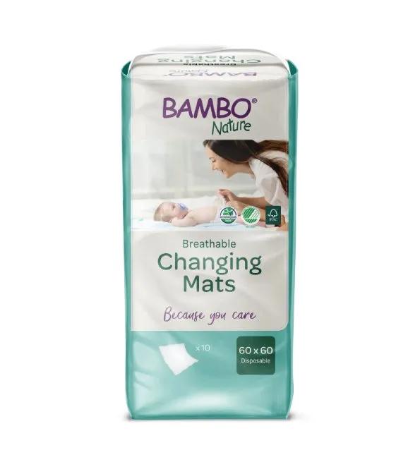 BAMBO NATURE Tapis de change 60*60cm