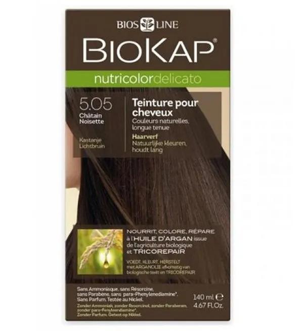 BIOKAP Nutricolor Delicato 5.05 Châtain noisette