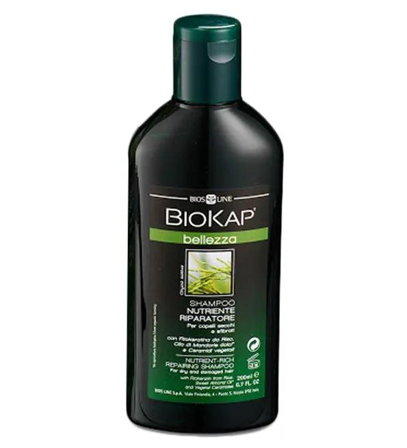 BIOKAP Shampoing nourrissant et réparateur Belleza Cheveux secs 200 ml