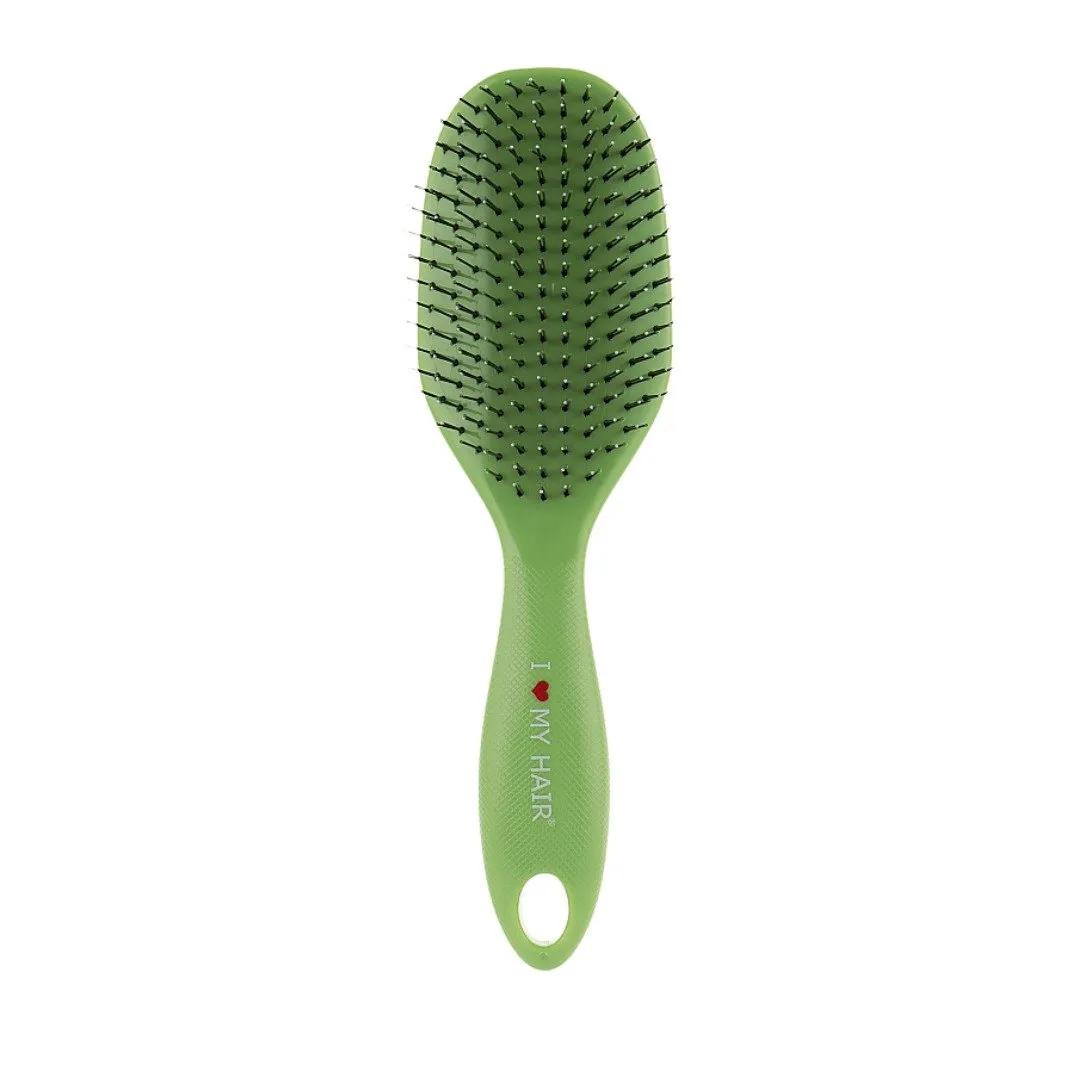 I LOVE MY HAIR Brosse a Cheveux Spider Classic Vert L 1502