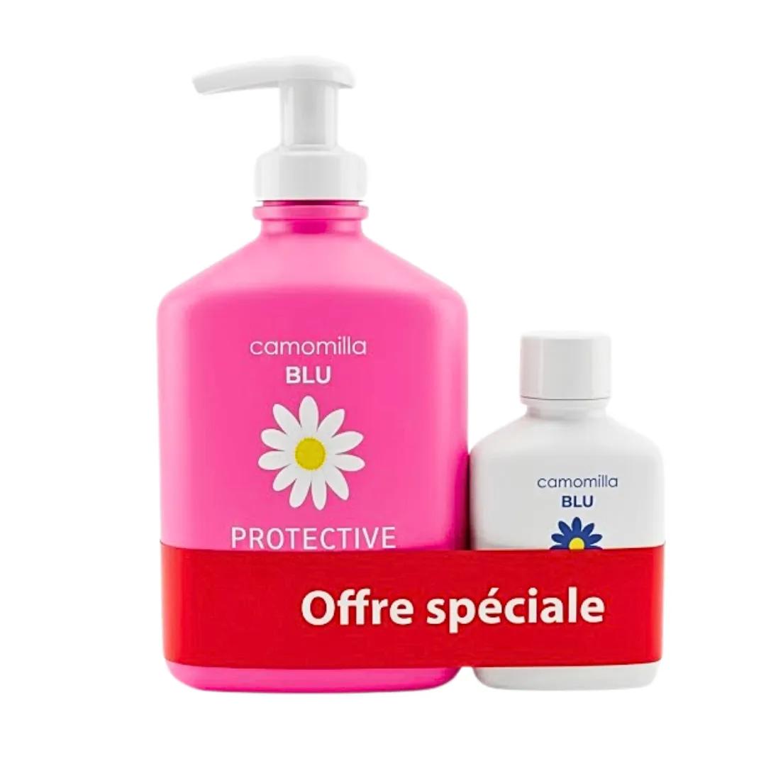 CAMOMILLA BLU Protective 300ml+Gel Intime Format Voyage Pack