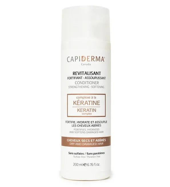 CAPIDERMA Revitalisant après shampoing à la Kératine 200 ml