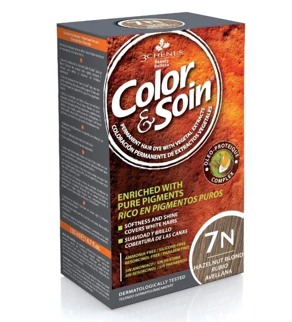 LES 3 CHÊNES Color Et Soin Blond Noisette 7N