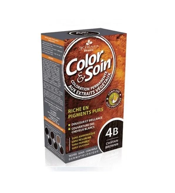 LES 3 CHÊNES Color Et Soin Chatain Brownie 4B