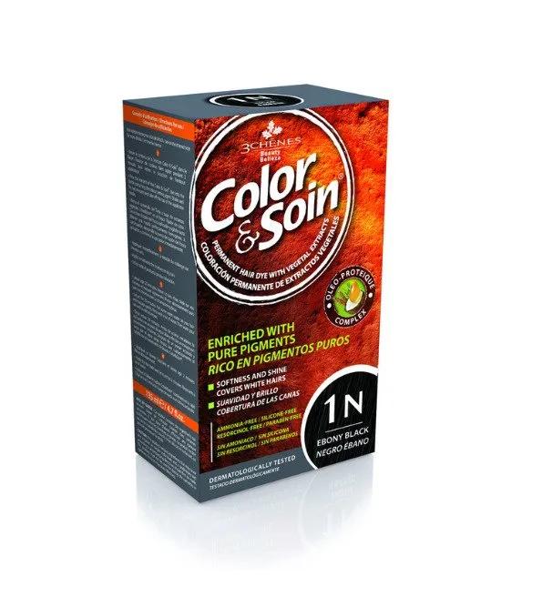LES 3 CHÊNES Color Et Soin Noir Ebene 1N