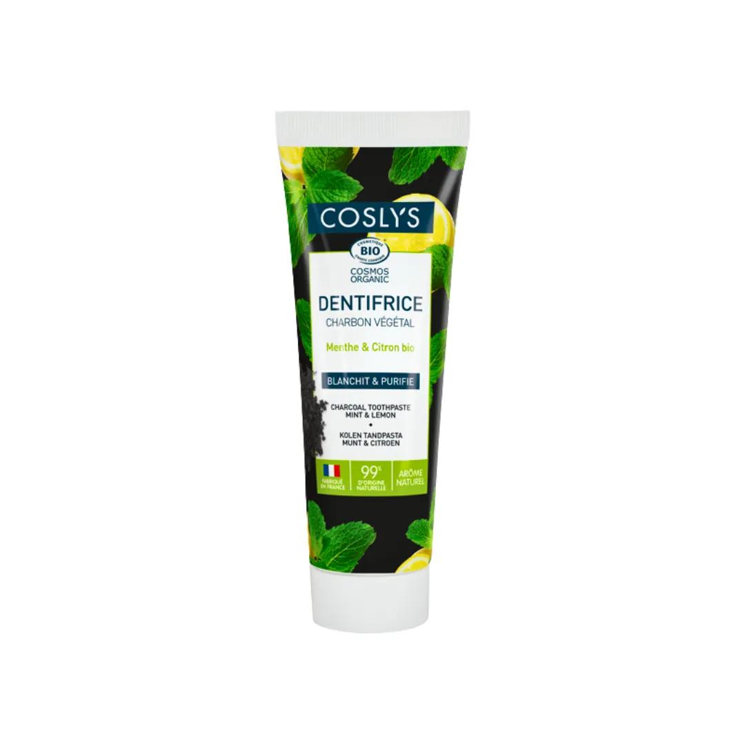 Coslys Dentifrice Charbon Vegetal 75ml