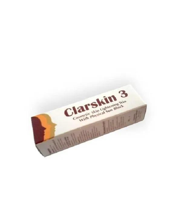 DERMO-SOINS CLARSKIN 3 Trio dépigmentant cosmétique photoprotecteur 30 g