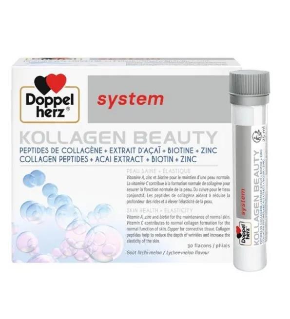 DOPPEL HERZ KOLLAGEN BEAUTY Boite de 30 Ampoules
