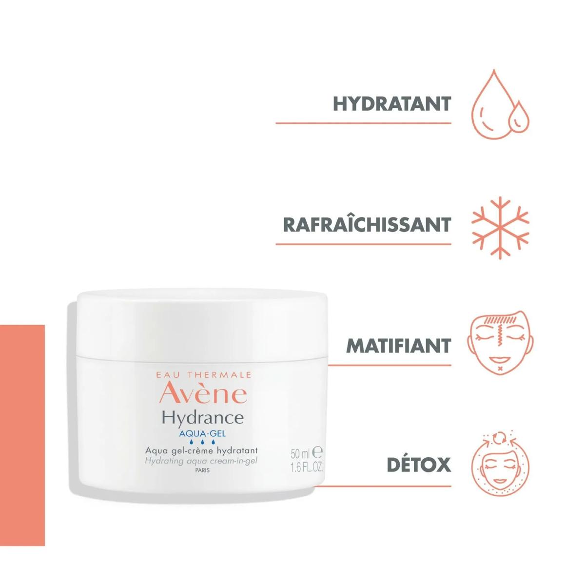 Avène Eau Thermale Hydrance Aqua-Gel Crème Hydratant 50 ml