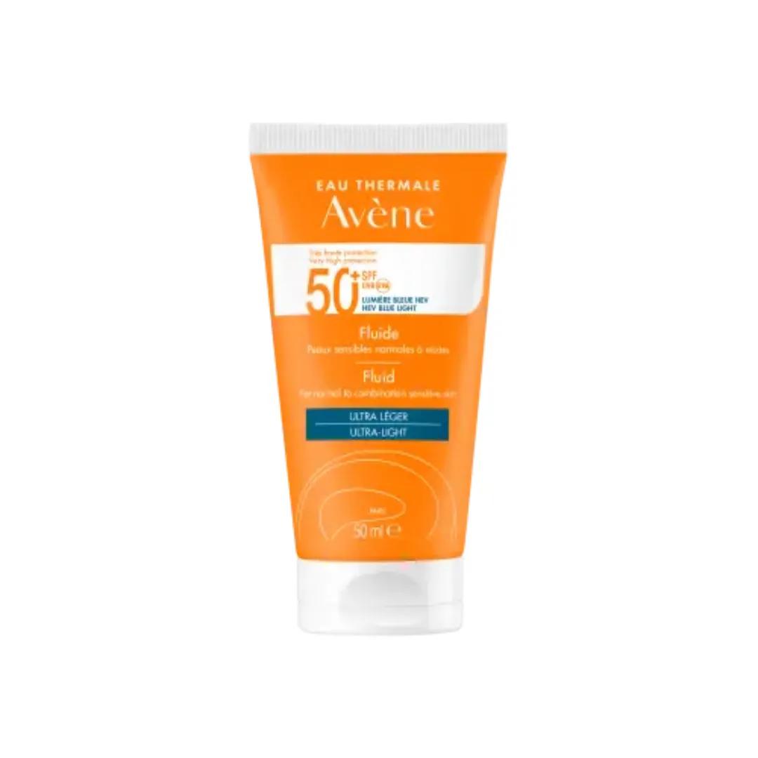 EAU THERMALE AVÈNE Solaire Fluide Très Haute Protection Spf 50+ 50ml