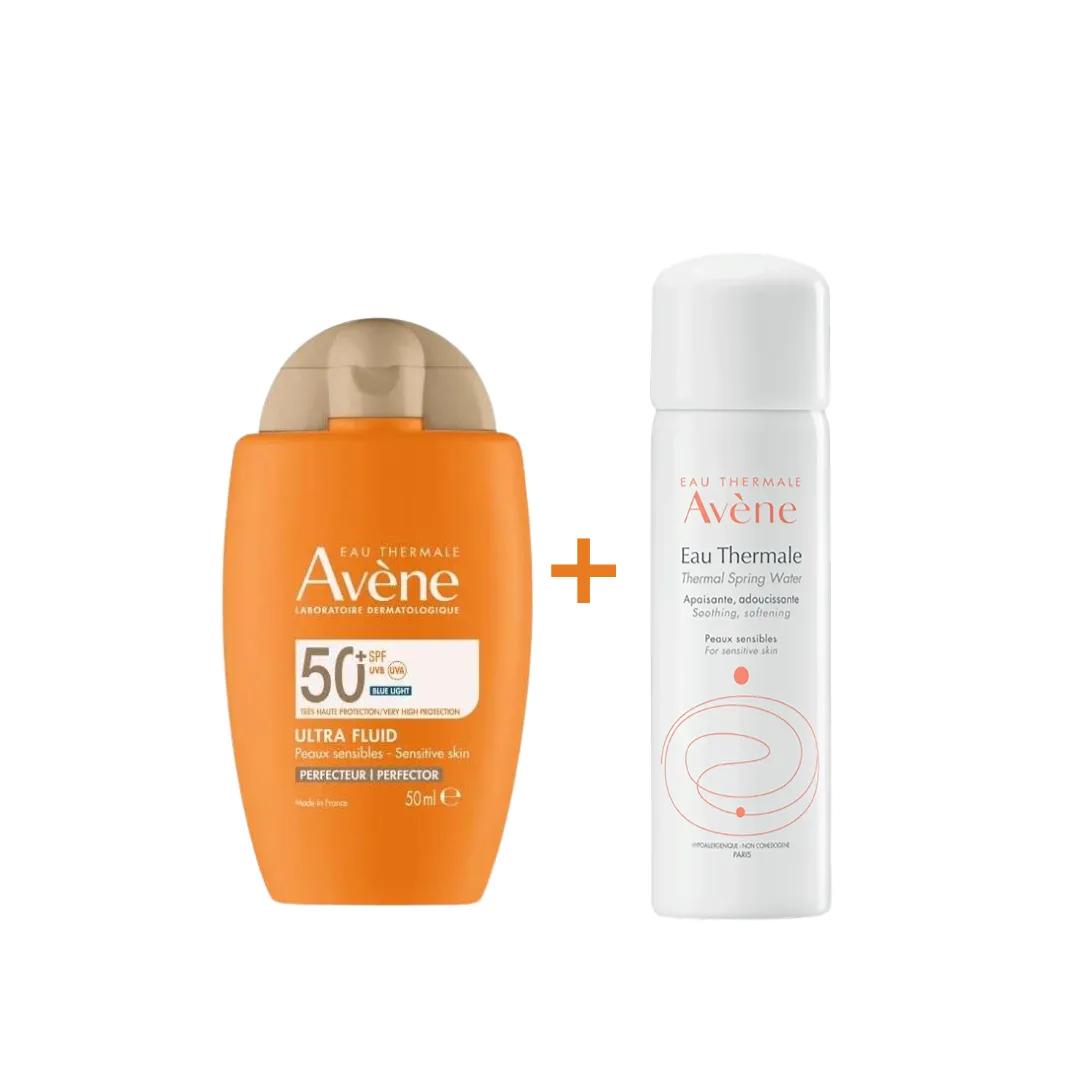 EAU THERMALE AVÈNE Ultra Fluide Perfecteur spf50+ 50ml = Eau Thermal 50ml Offerte