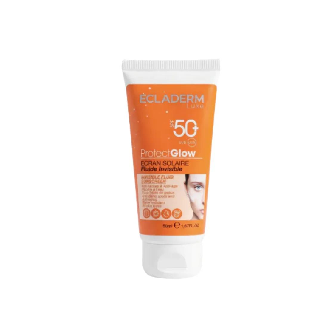 ECLADERM Protect Glow Ecran Fluide Invisible spf50+ 50ml