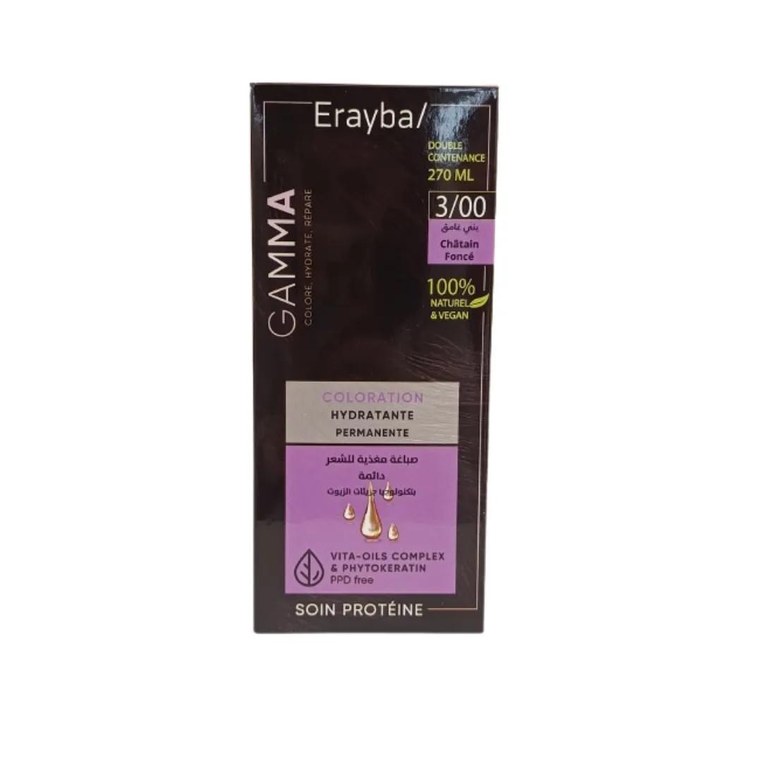 GAMMA Erayba Coloration 3/00 Chatain fonce