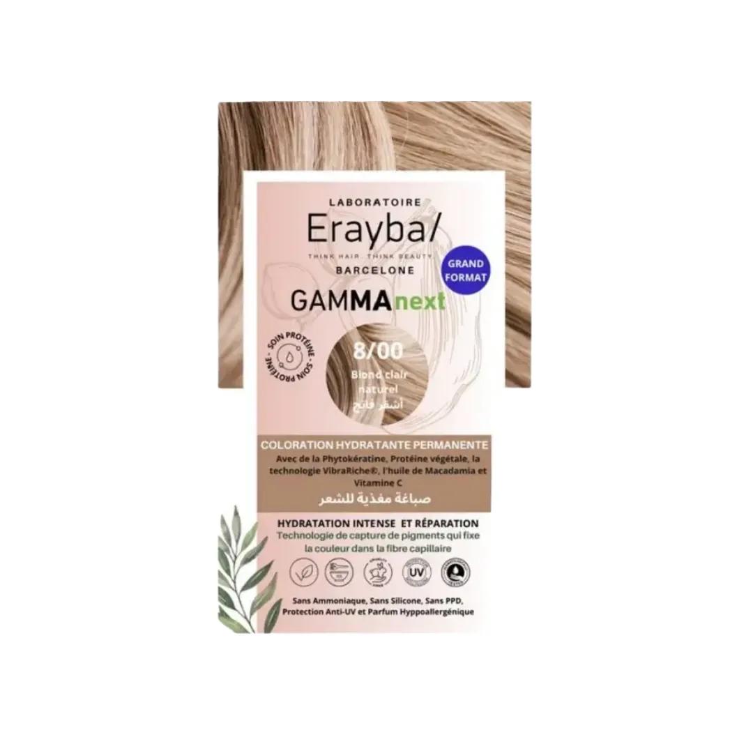 GAMMA Erayba Coloration 8/00+ Blond Clair Intense