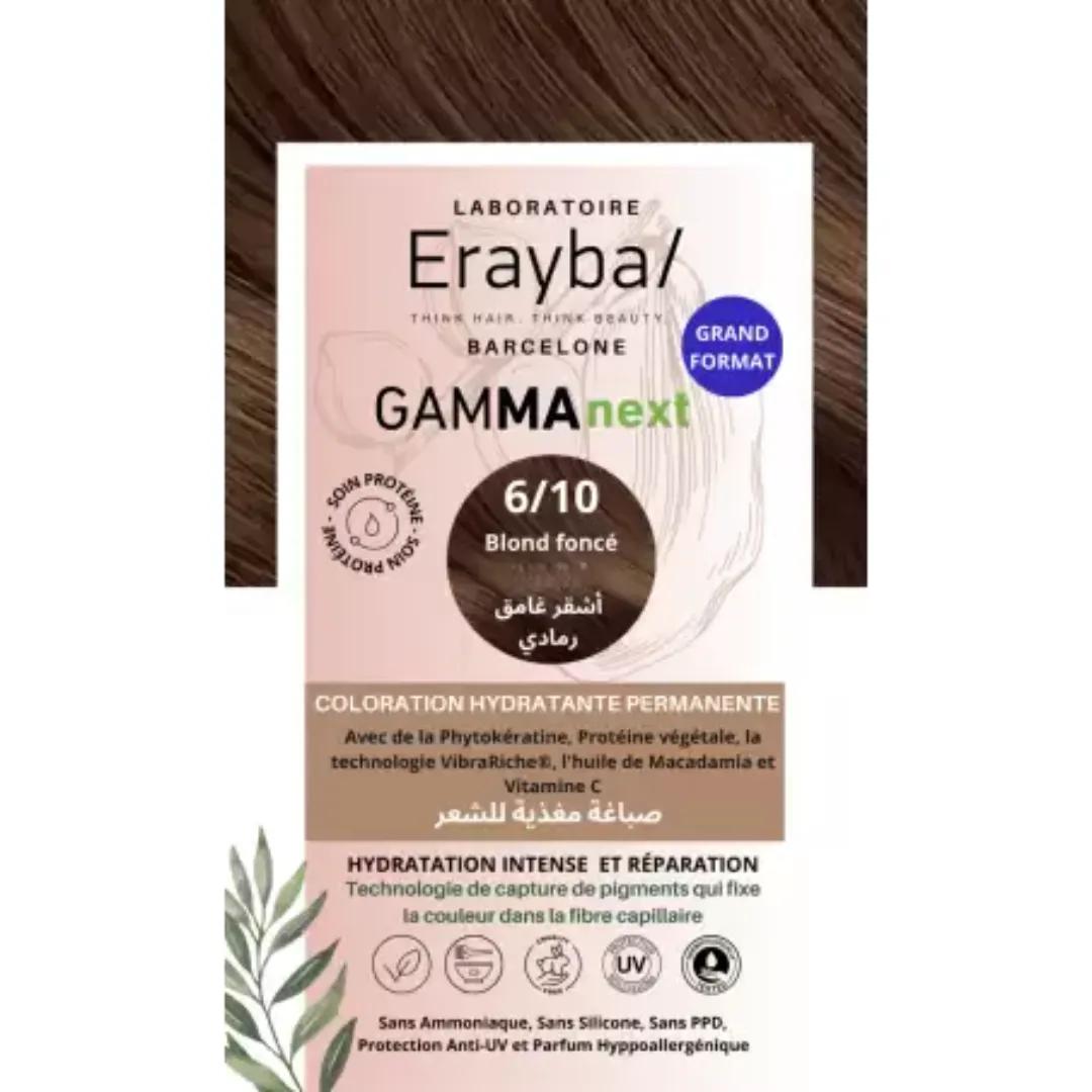 ERAYBA Gamma Next Coloration 6/00 Blond fonce naturel Coloration Hydratante Permanente