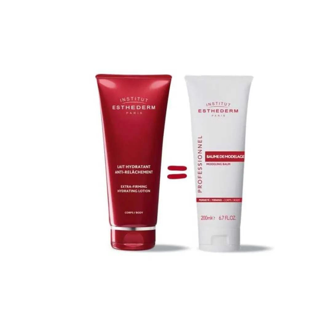 INSTITUT ESTHEDERM Esthederm Lait Hydratante Relachement + Baume de Modelage Pack