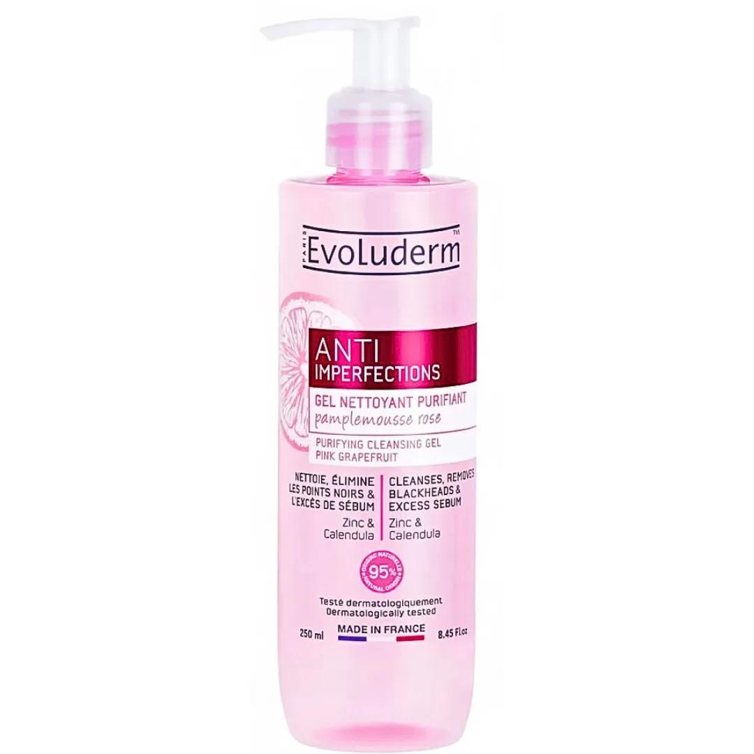 Evoluderm Gel Nettoyant Purifiant Anti-Imperfection 250ml