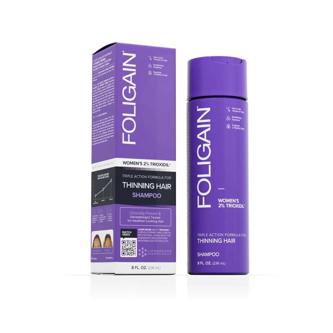 FOLIGAIN Triple Action Shampoing Trioxidil 2% Femme