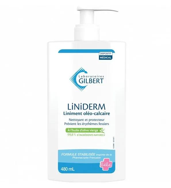 GILBERT Liniderm Liniment Oléo-Calcaire Flacon-Pompe 480 ml