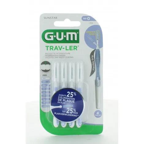 GUM Trav-Ler Brossette Interdentaire 0.6mm Ref1312