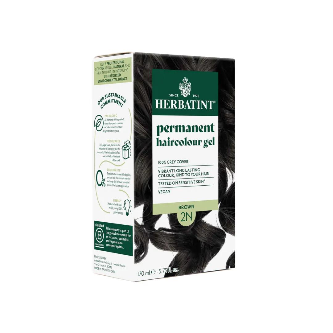 HERBATINT Soin Colorant 2N Brun 170ml