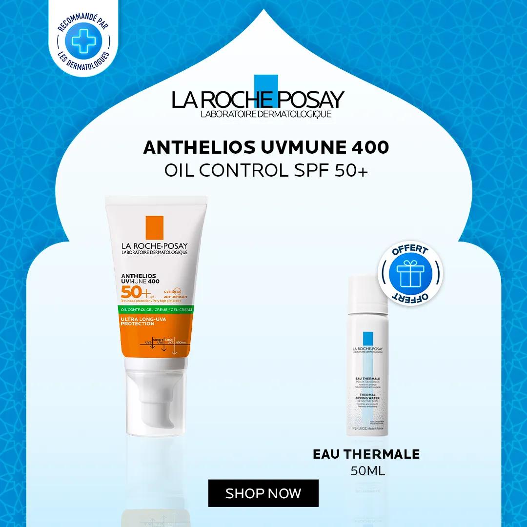 La Roche-Posay Anthelios Crème Matifiante + Eau thermal 50ml OFFERTE
