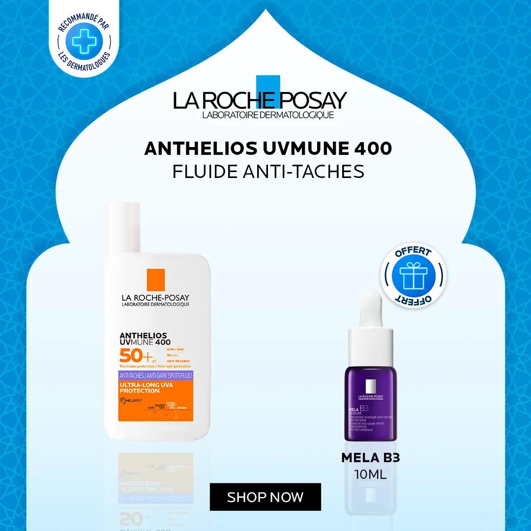 La Roche-Posay La Roche Posay Anthelios Fluide Anti-Taches spf50+ 50ml+Mela B3 Miniature Pack
