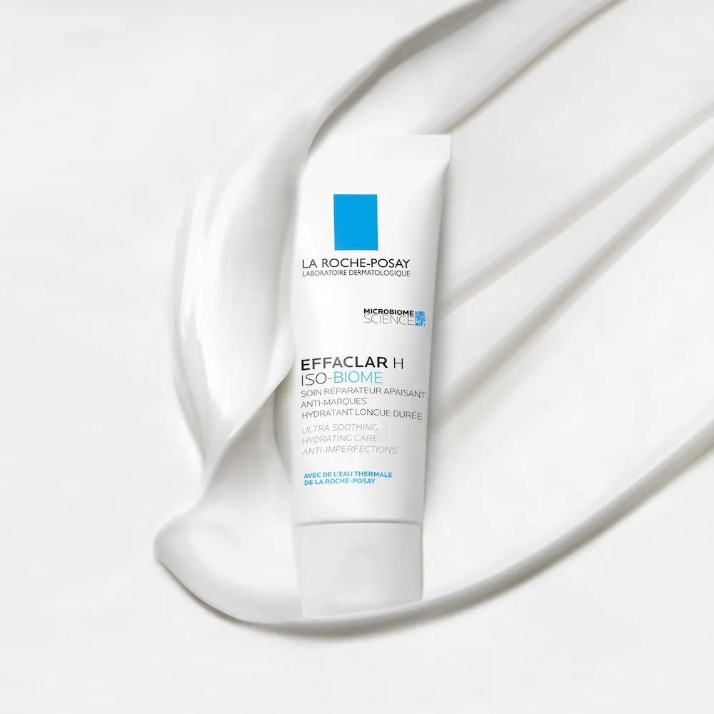 La Roche-Posay La-Roche-Posay EFFACLAR H ISO-BIOME soin réparateur apaisant anti-marques | Peau fragilisée par les traitements anti-acné | 40ml