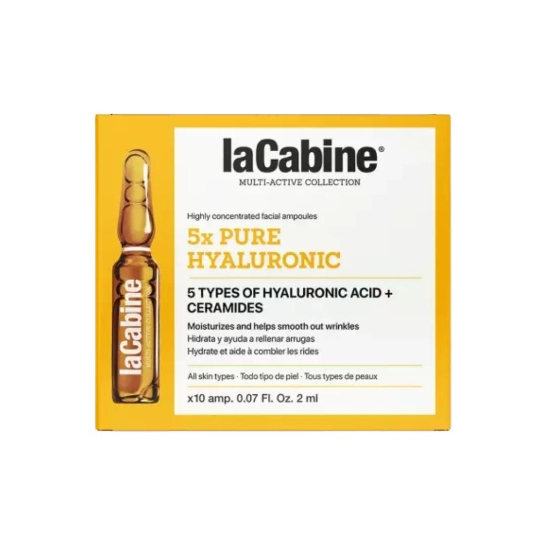 LACABINE 5x Pure Hyaluronic Ampoule 10 x 2ml