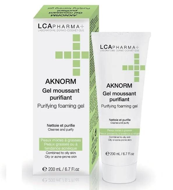 LCA PHARMA AKNORM Gel moussant purifiant 200ml