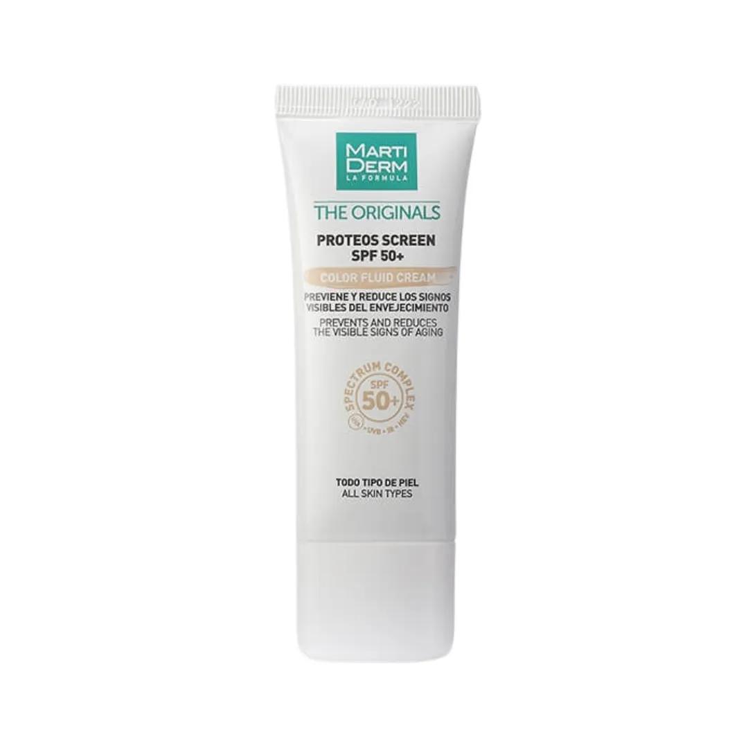 Martiderm Proteos Screen Color Fluid Cream Spf50+ 40ml