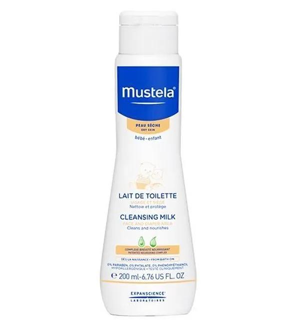 Mustela Lait de Toilette Bébé 200 ml