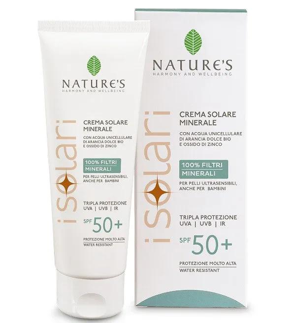 NATURES ISOLARI Ecran Creme Minerale spf50+ 100ml