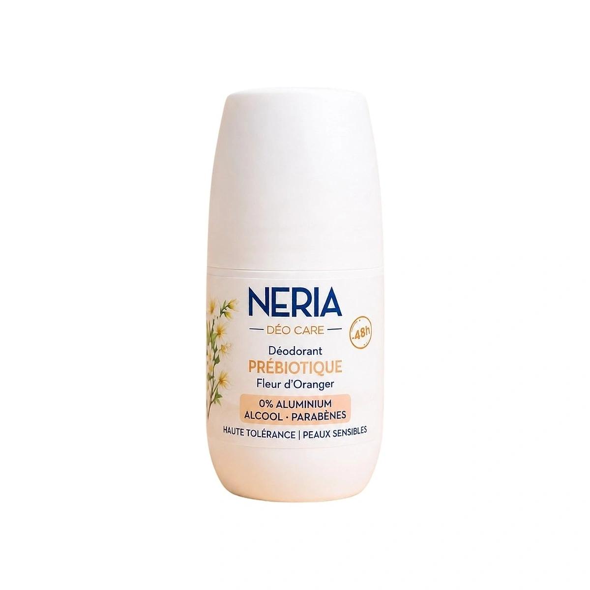 NERIA Deo Care Deodorant Prebiotique Fleur D'Oranger 60ml