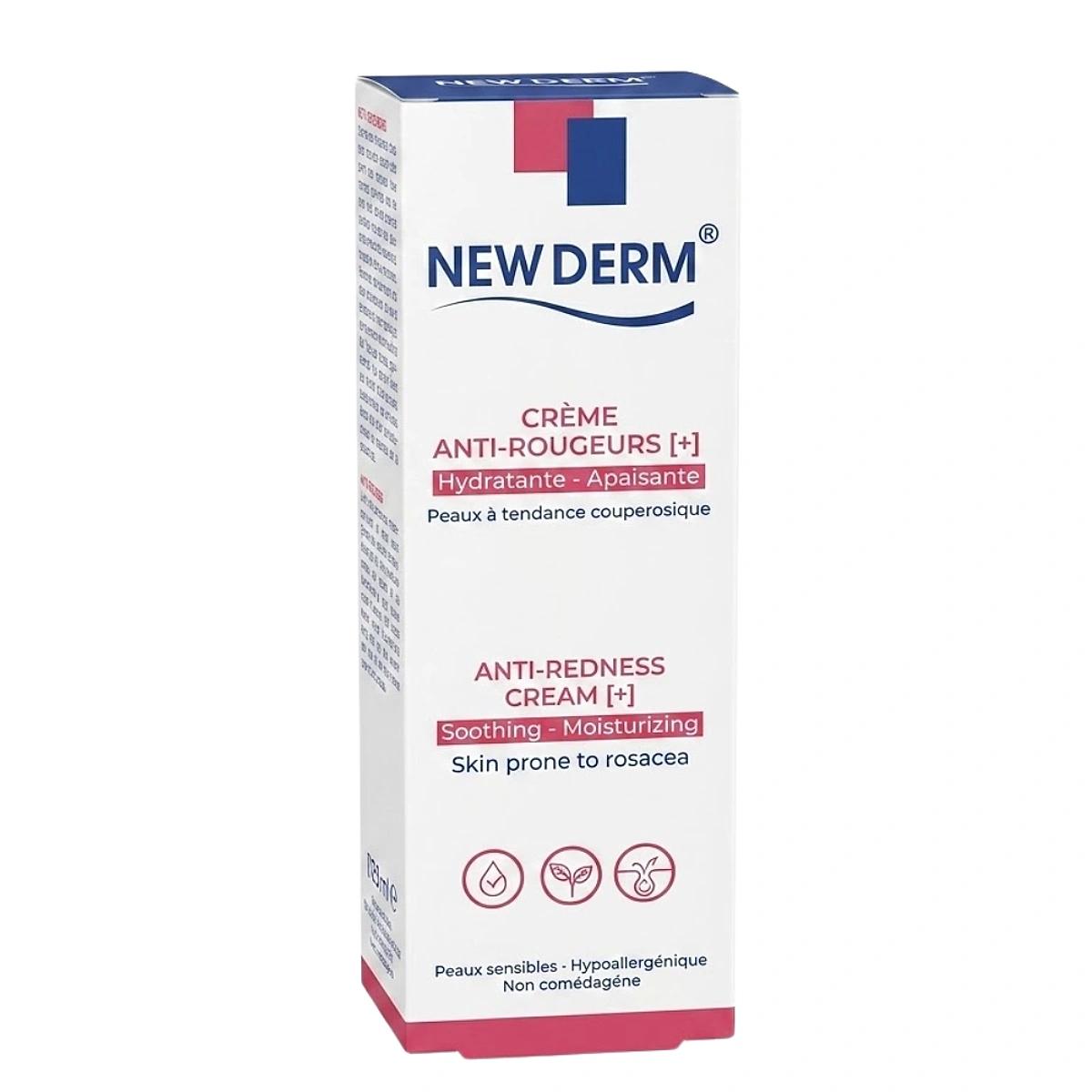NEW DERM Creme Anti Rougeurs+ 40ml