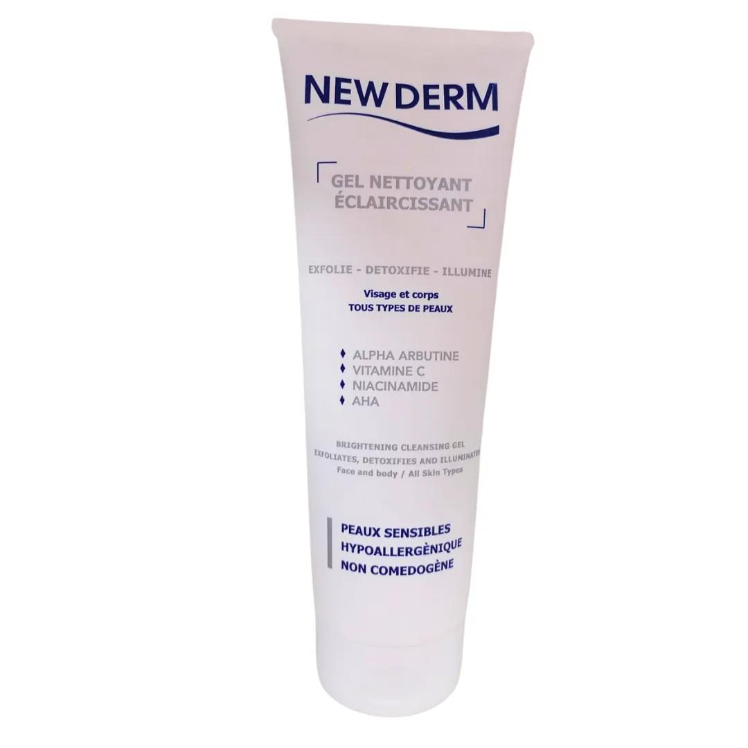 NEW DERM Gel Nettoyant Eclaircissante 250ml
