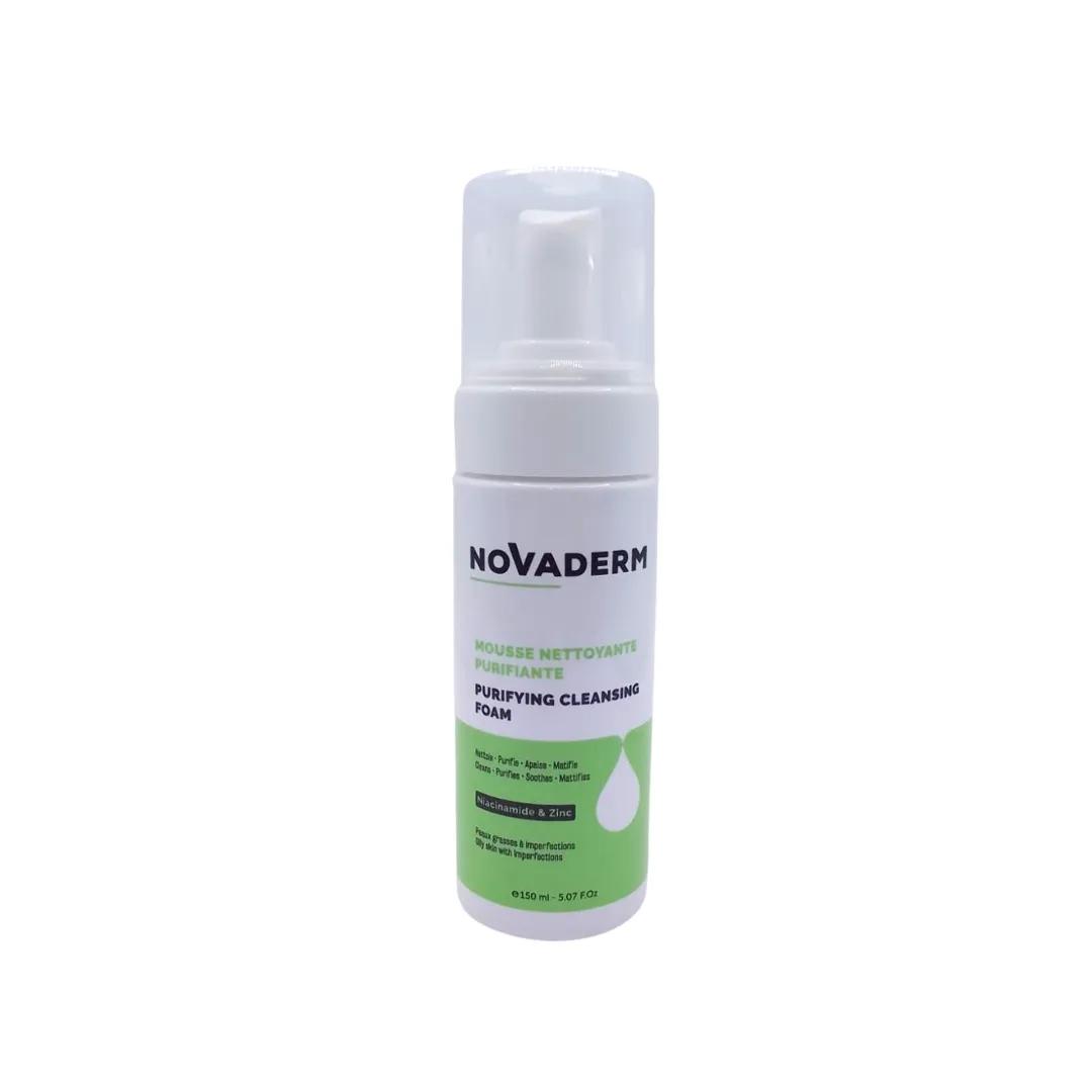 NOVADERM Mousse Nettoyante Purifiante 150ml