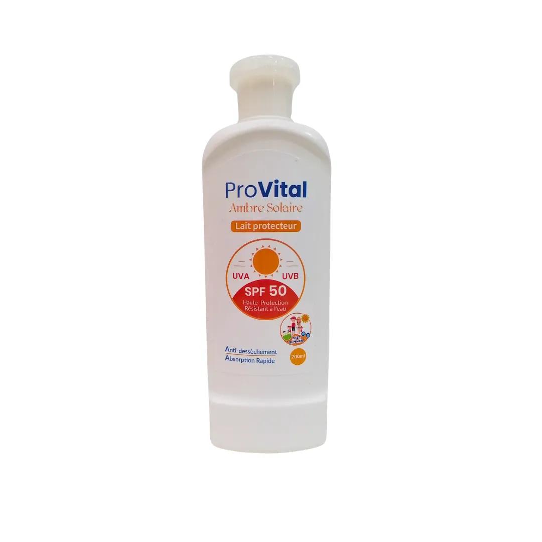 PRO-VITAL Pro Vital Ambre Solaire Lait Protecteur Spf50 200ml