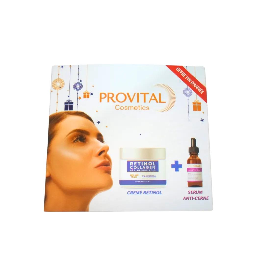 PRO-VITAL Pro vital Creme Retinol AH+ Serum Anti-Cerne 10ml Pack