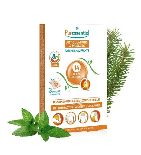 PURESSENTIEL Patchs chauffants Pure Heat® Articulations & Muscles